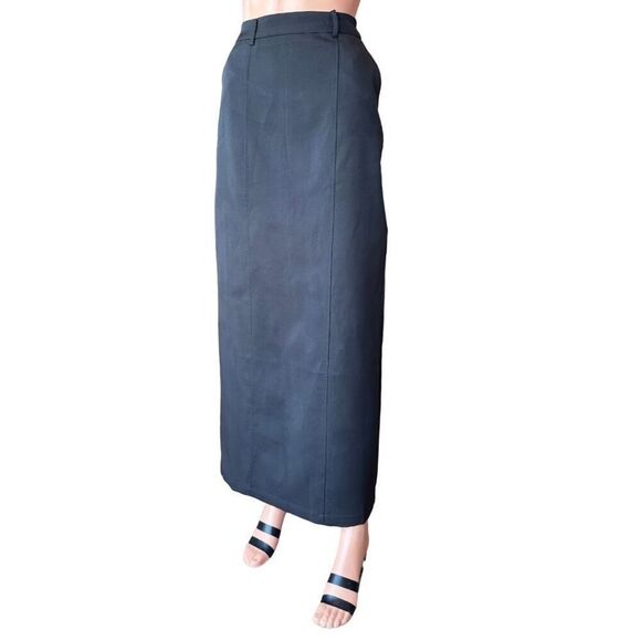 NWT Beulah Style Black Maxi Skirt - Picture 3 of 6